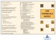 Guide to the Use of Chemicals