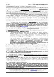 Classe Ã  projet artistique et culturel / cahier des charges - Education ...