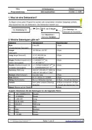 1. Was ist eine Deklaration? Dim Zahl1 as Integer; 2 ... - Klassenwiki