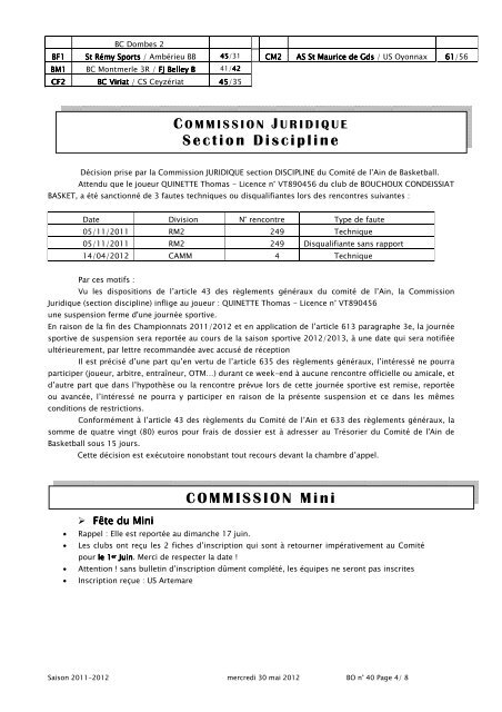 BO N40.pdf - comite ain basket