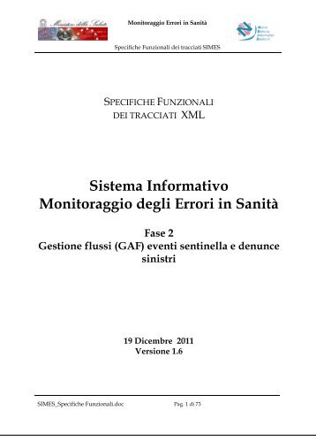 File Allegato SIMES Specifiche Funzionali - Agenda Digitale ...