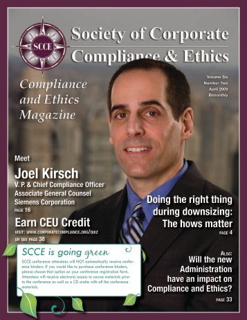 MD - Society of Corporate Compliance and Ethics