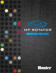 Hunter Mp Rotator Nozzle Chart