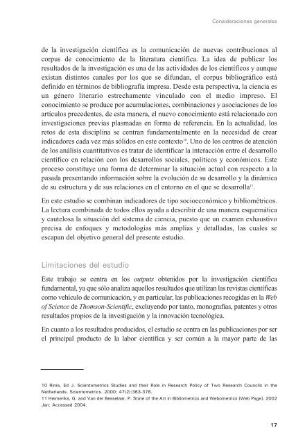 Indicadores BibliomÃ©tricos de la Actividad CientÃ­fica ... - ICONO