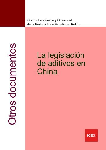La legislaciÃ³n de aditivos en China - Eurocarne