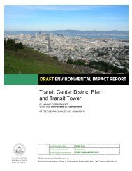 Transit Center District Plan and Transit Tower DEIR - San Francisco ...