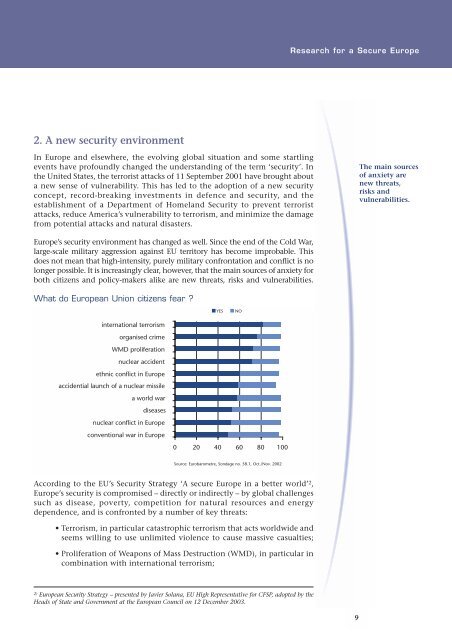 Research for a Secure Europe - European Commission - Europa