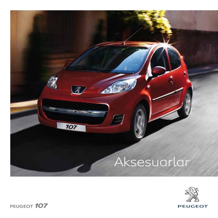 107 aksesuar broÅŸÃ¼rÃ¼ - Peugeot