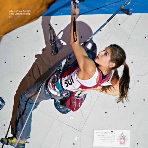 Booklet BÃ¤chli Swiss Climbing Cup 2013 - SAC
