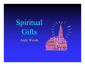 Andy Woods - Spirit & Truth.org