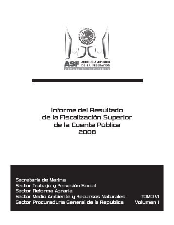 Volumen 1 - Auditoría Superior de la Federación