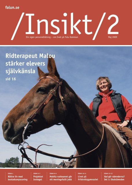 Insikt nr 2, 2009 (pdf 1,3 MB) - Falu Kommun