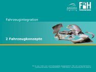 Kap 02 Fahrzeugkonzepte - Karosserietechnik FH Aachen