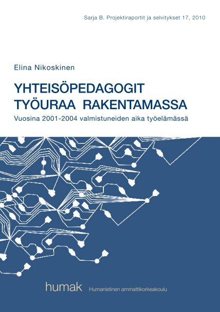 YhteisÃ¶pedagogi (AMK), vuosina 2001-2004 valmistuneet