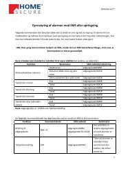 sms_kommandoer_ multizone_plus_v01.pdf - HomeAlarm.dk