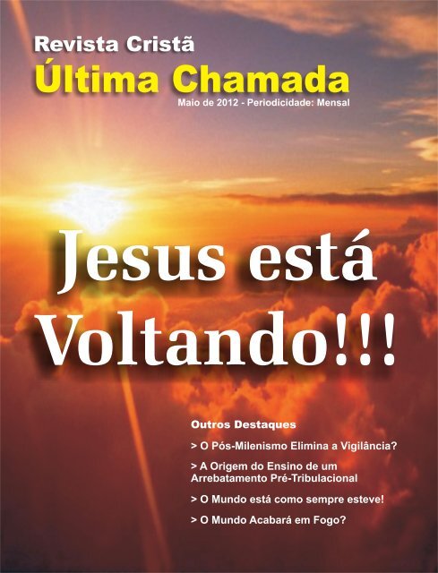 Maio de 2012.cdr - Revista CristÃ£ Ãltima Chamada.