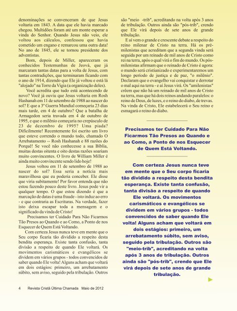 Maio de 2012.cdr - Revista CristÃ£ Ãltima Chamada.