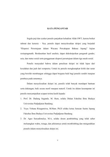 v KATA PENGANTAR Segala puji dan syukur penulis panjatkan ...