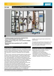 CE 640 Biotechnical Production of Alcohol