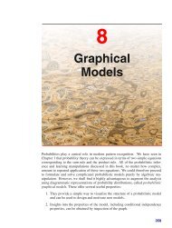 8 Graphical Models