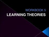 Personality and Development Theories - Counselling Connection