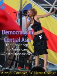 Democracy in Central Asia - The Alan Cordova Site