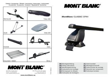 MontBlanc CLASSIC CFK4
