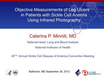 Caterina P. Minniti, MD - Sickle Cell Disease Association of America