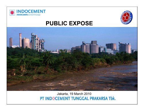 PUBLIC EXPOSE - Indocement Tunggal Prakarsa, PT.