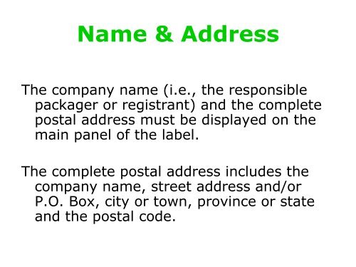 Guaranteed Analysis - Compost Council of Canada