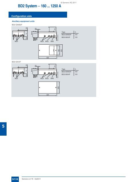 Catalog LV 70 2011 - Low & Medium Voltage - Siemens