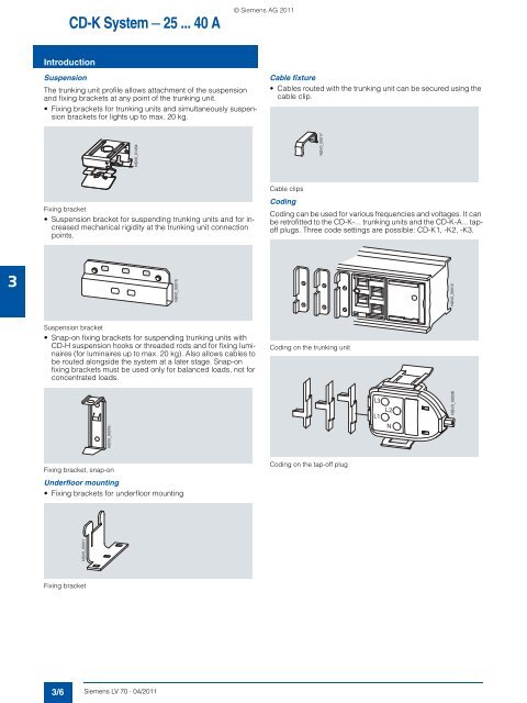 Catalog LV 70 2011 - Low & Medium Voltage - Siemens