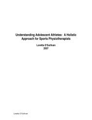 Understanding Adolescent Athletes: A Holistic Approach for Sports ...