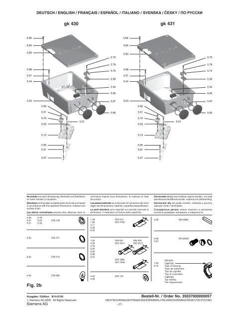 Drehstrommotoren 1LG4 1LG6 1LG9 - Siemens