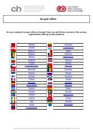 Au-pair offers - chstiftung.ch Go