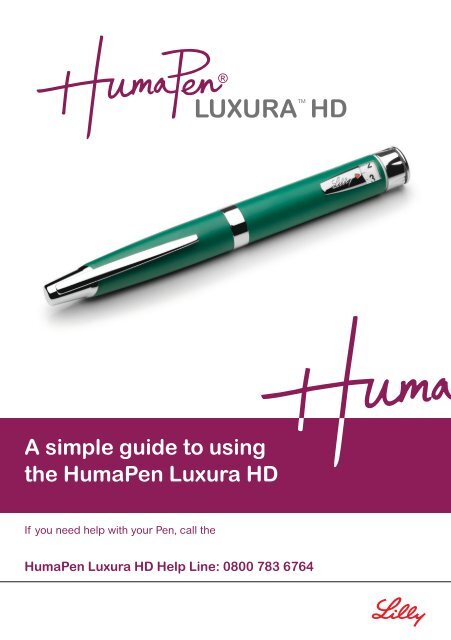 HumaPen Luxura HD patient guide