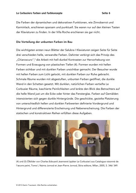 Le Corbusiers Farben und Farbkonzepte Seite 1 ... - kt.COLOR