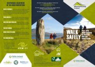 Walk Safely leaflet (.pdf) - Mountaineering Ireland
