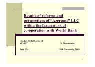 Results of reforms and perspectives of “Azerpost” LLC within the ...