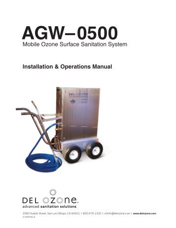 AGWâ0500 - DEL Ozone