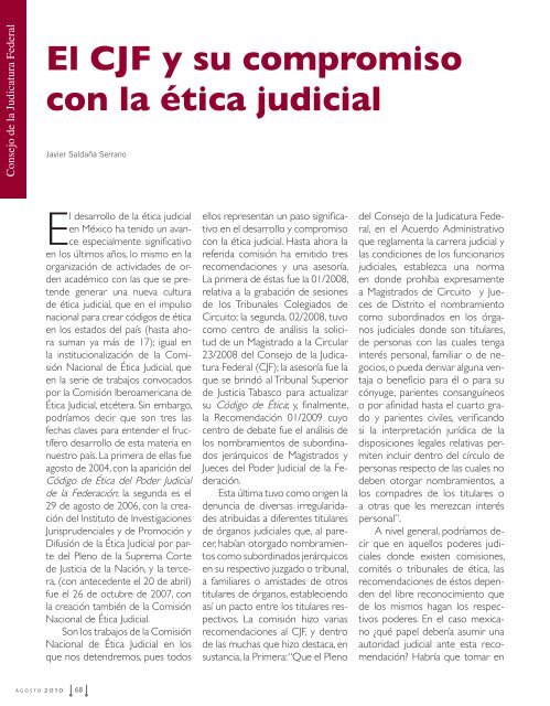 observatorio ciudadano de la justicia - Consejo de la Judicatura ...