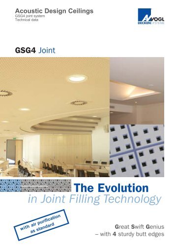 Acoustic Design Ceilings - Vogl Deckensysteme