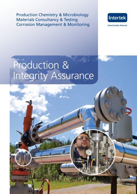 Production & Integrity Assurance - Intertek