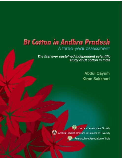 Bt cotton in Andhra Pradesh: a three-year assessment - IndiaGMInfo