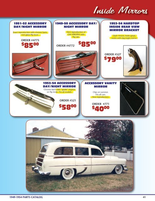 Download the completed PDF catalog - National Chevy Association