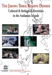 The Jarawa Tribal Reserve dossier: cultural and ... - unesdoc - Unesco