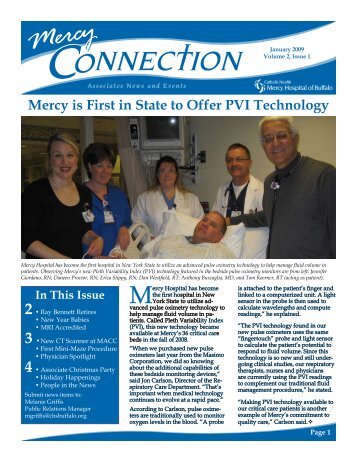 Mercy is First in State to Offer PVI Technology - Catholic Health System