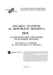 ANUARUL STATISTIC AL REPUBLICII MOLDOVA - UNFPA Moldova