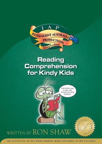 Reading Comprehension for Kindy Kids - Australian Teacher