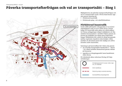 Birsta - trafikutredning - Sundsvall